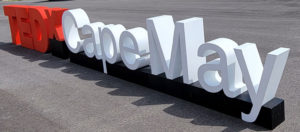 TEDx Cape May Large Letters