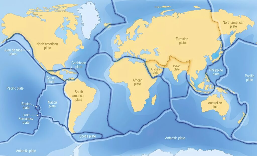 Tectonic Maps - WhiteClouds