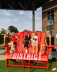 The District at Willow Creek Giant Adirondack Chair