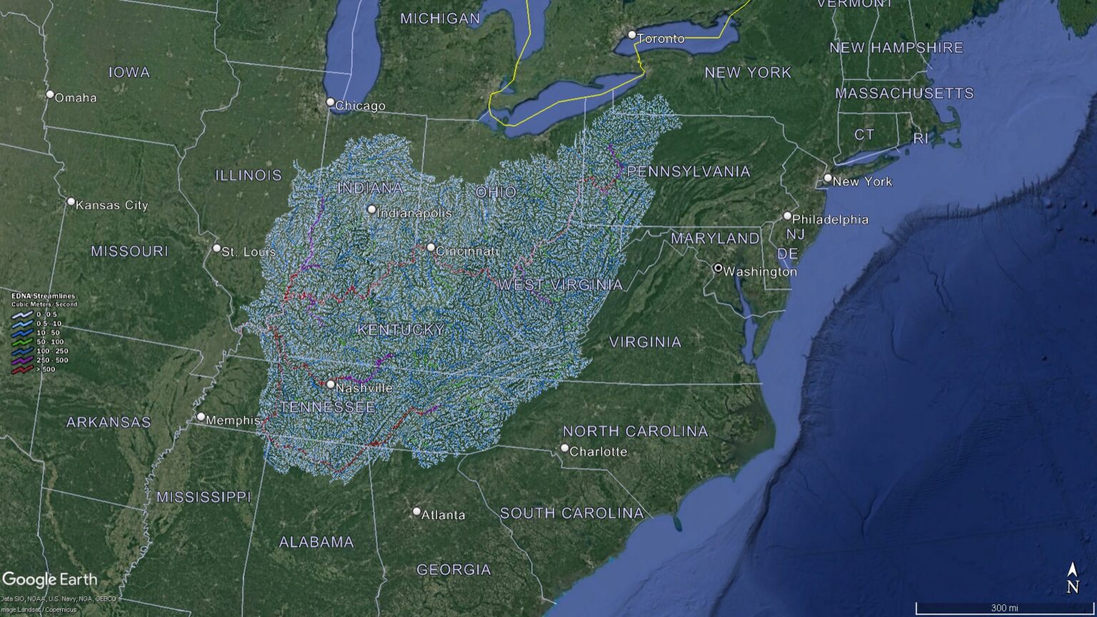 Ohio Watershed Maps - WhiteClouds