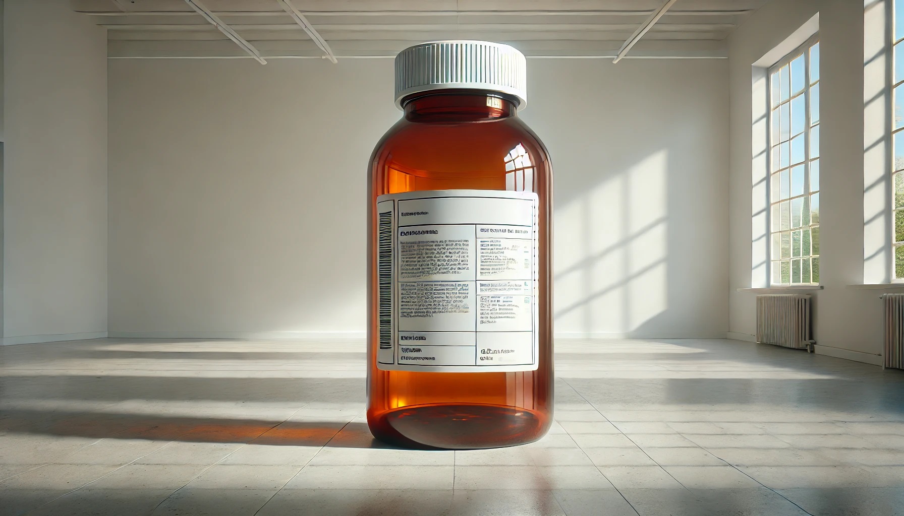 Giant Pill Bottle Prop 1