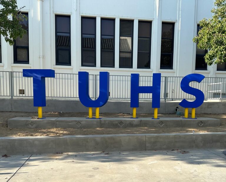 Taft Union High School campus Metal Letters