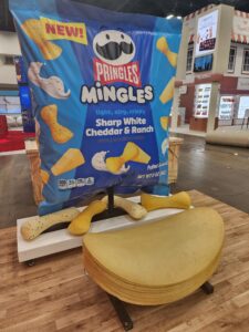 Pringles Mingles White Cheddar & Ranch large product replica