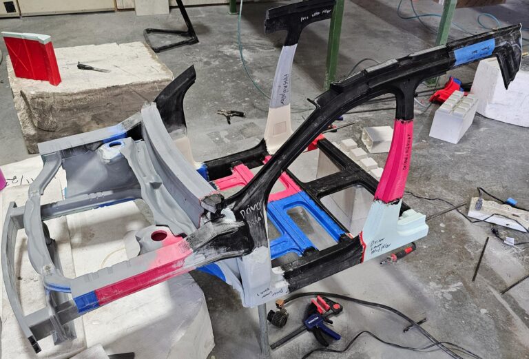 Arcelor Mittal 3D-printed Vehicle Frame Model In Production