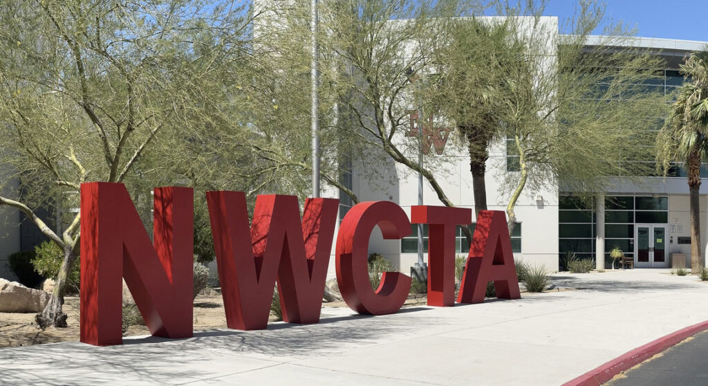 NWCTA metal letters