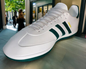 Giant Addidas Shoe