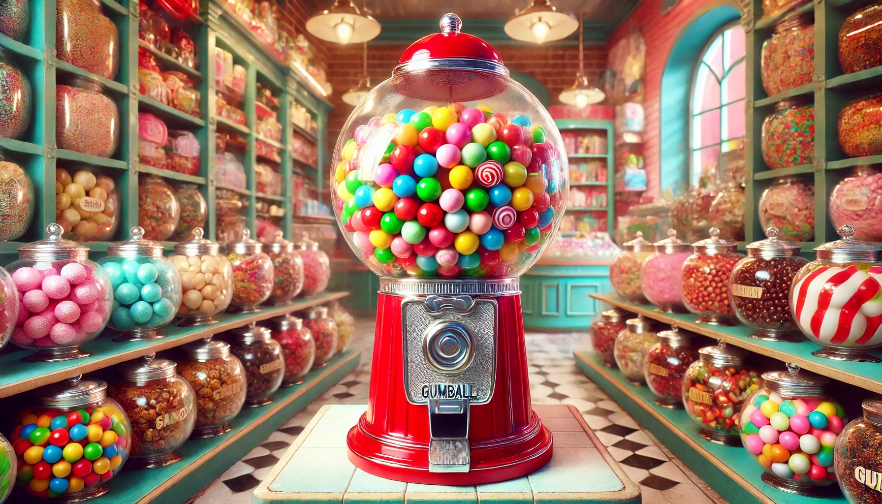 Giant Gumball Machine Prop 2