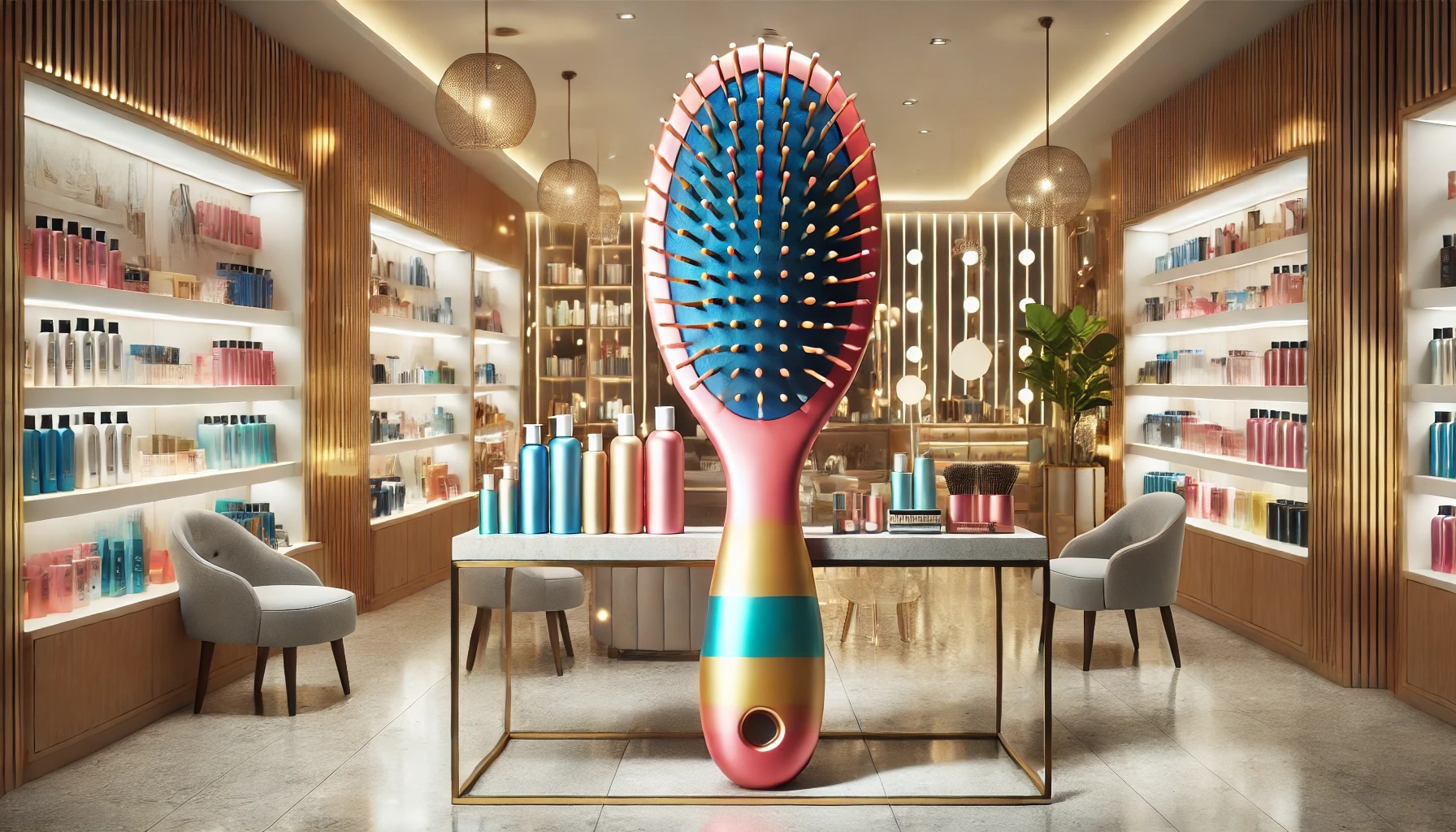 Giant Hairbrush Prop 2