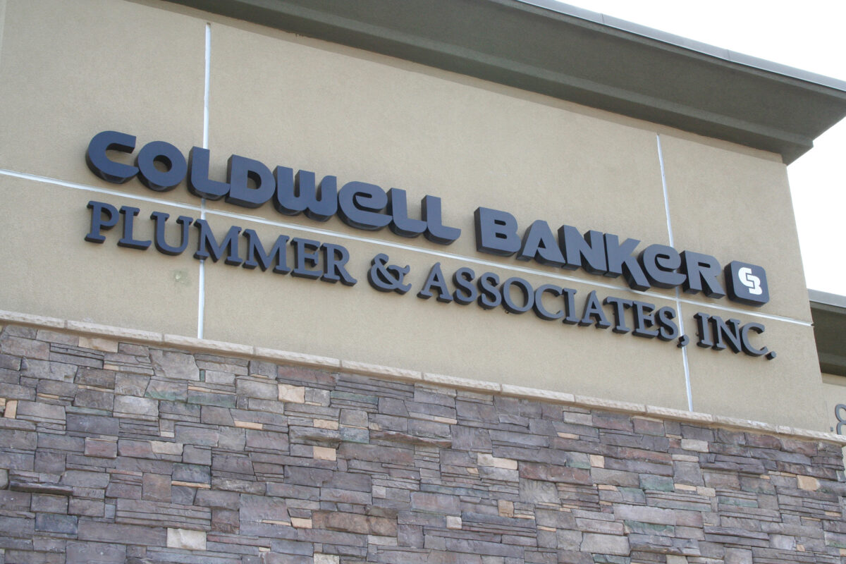 Fabricated Metal Letters-Coldwell Banker