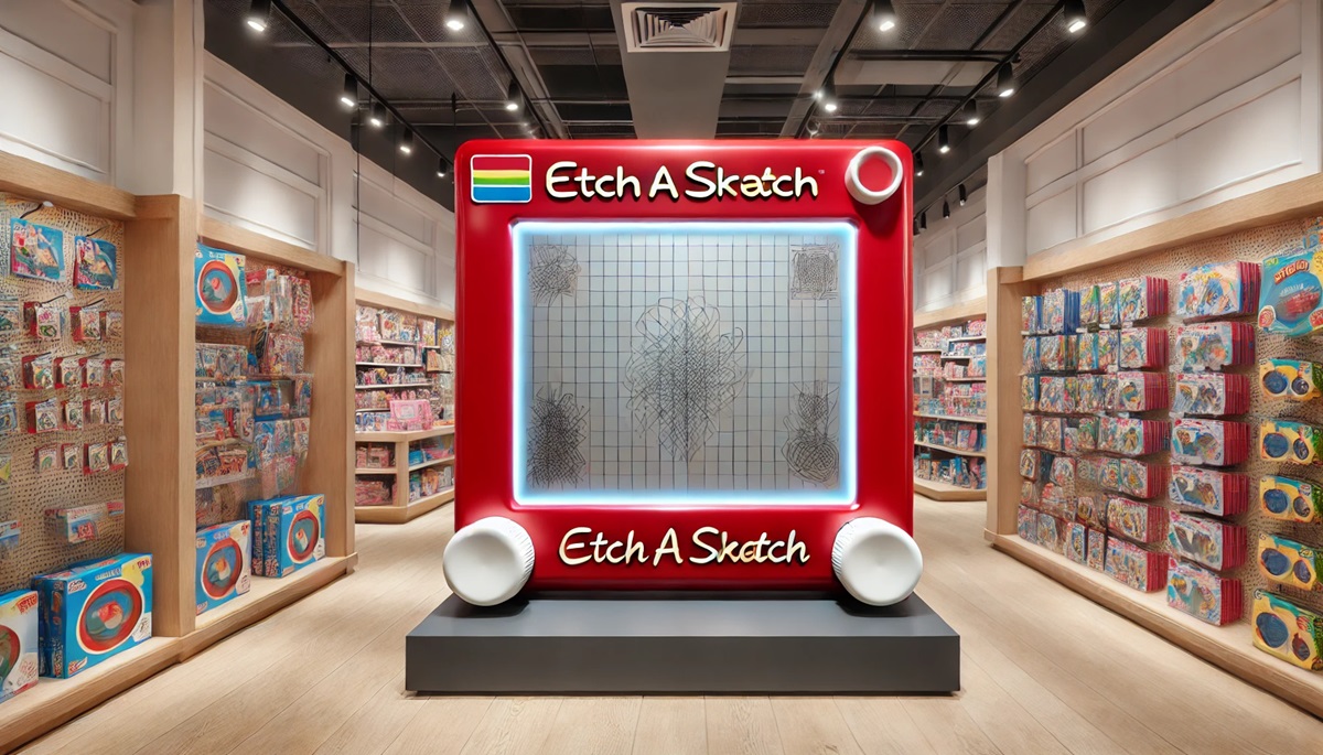 Giant etch a sketch online