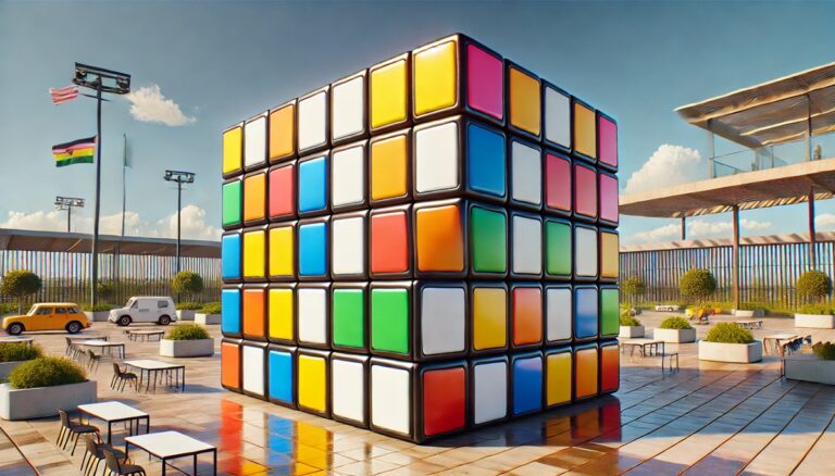 Giant Rubik's Cube Prop