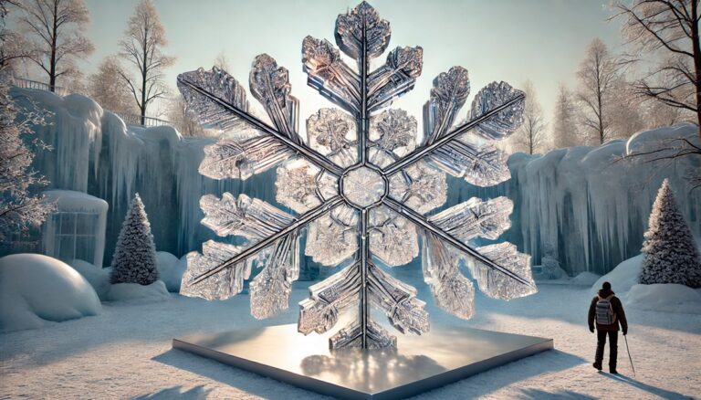 Giant Snowflake Prop 2