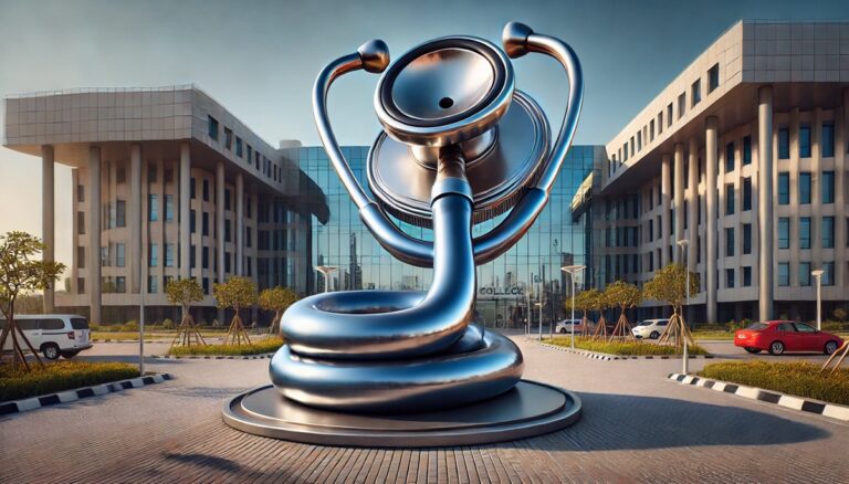 Giant Stethoscope Prop