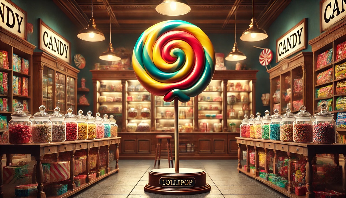 Giant Swirl Lollipop Prop