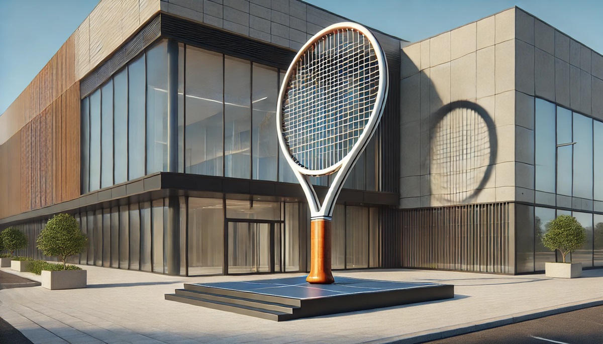 Giant Tennis Racket Prop