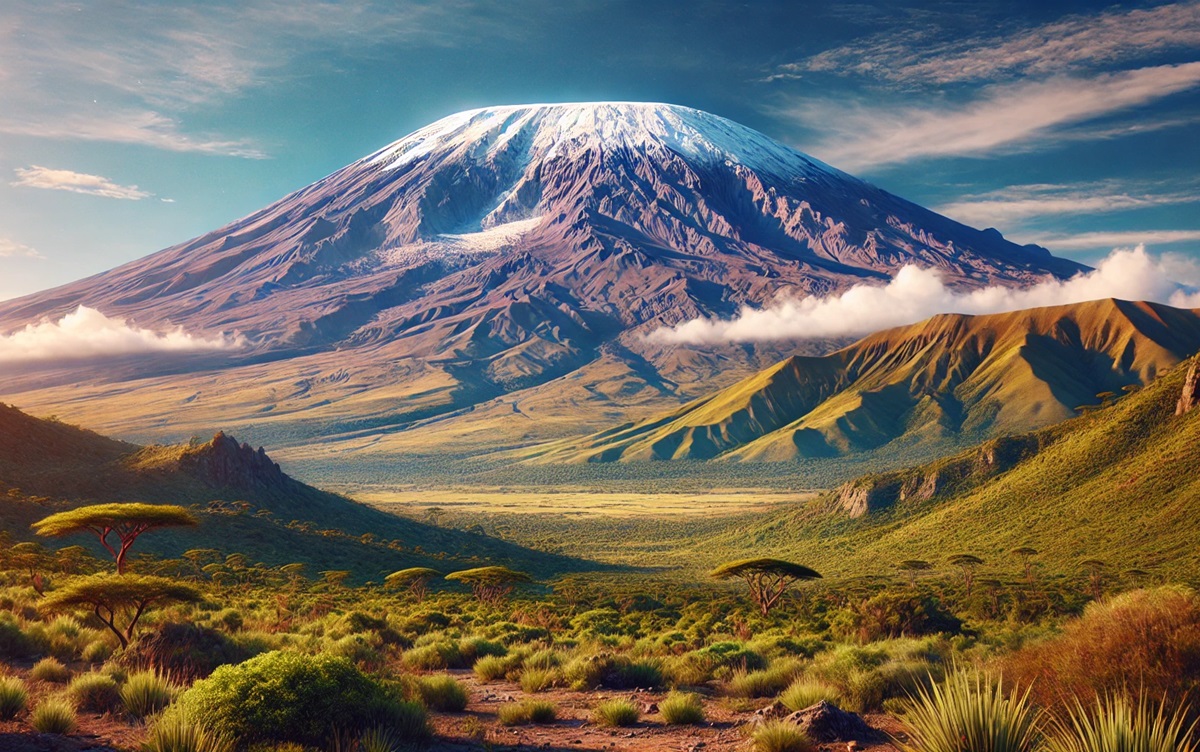 Mount Kilimanjoro Volcano