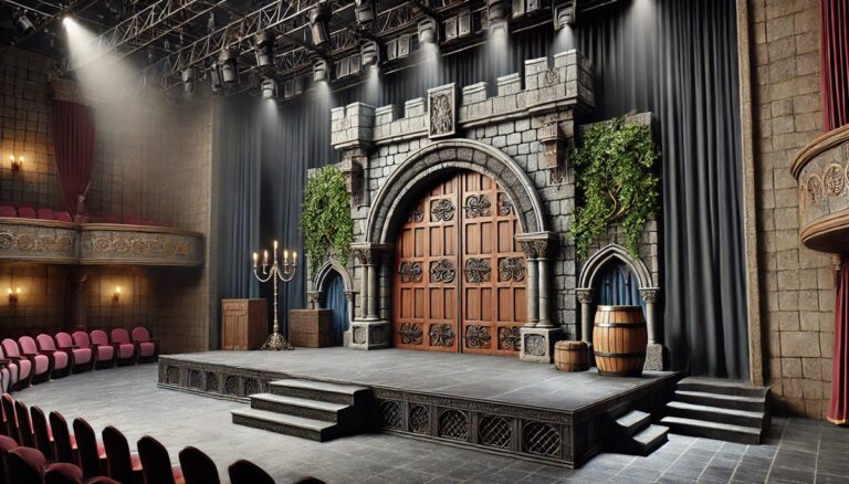 Stage Prop-Medieval Castle