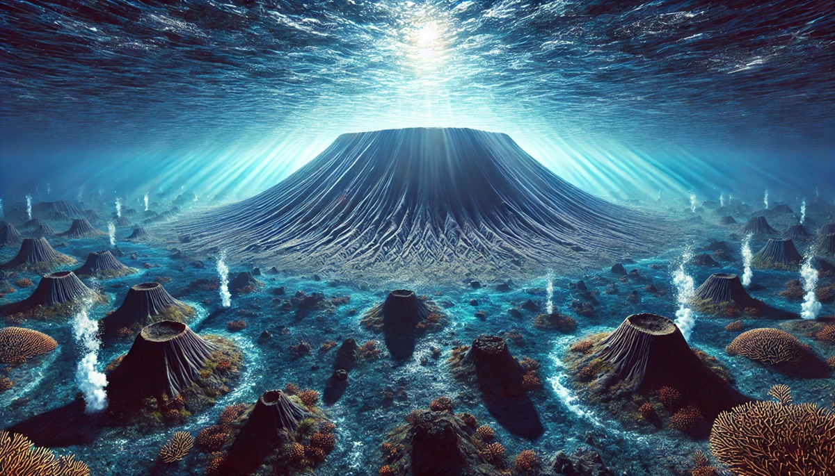 Tamu Massif Underwater Volcano