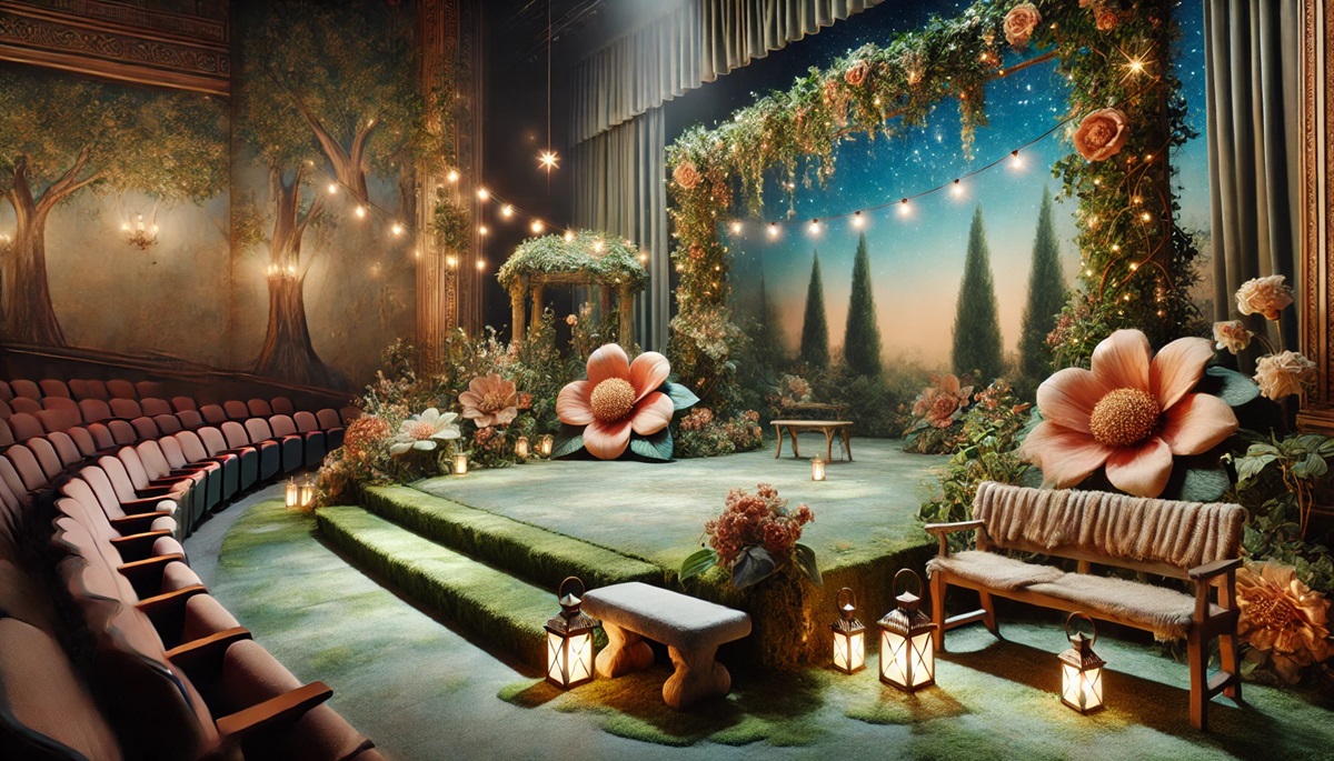 Theater Stage Props-Garden Theme