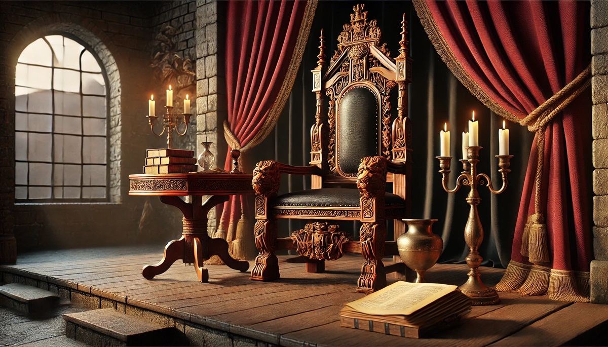 Theater Stage Props-Throne