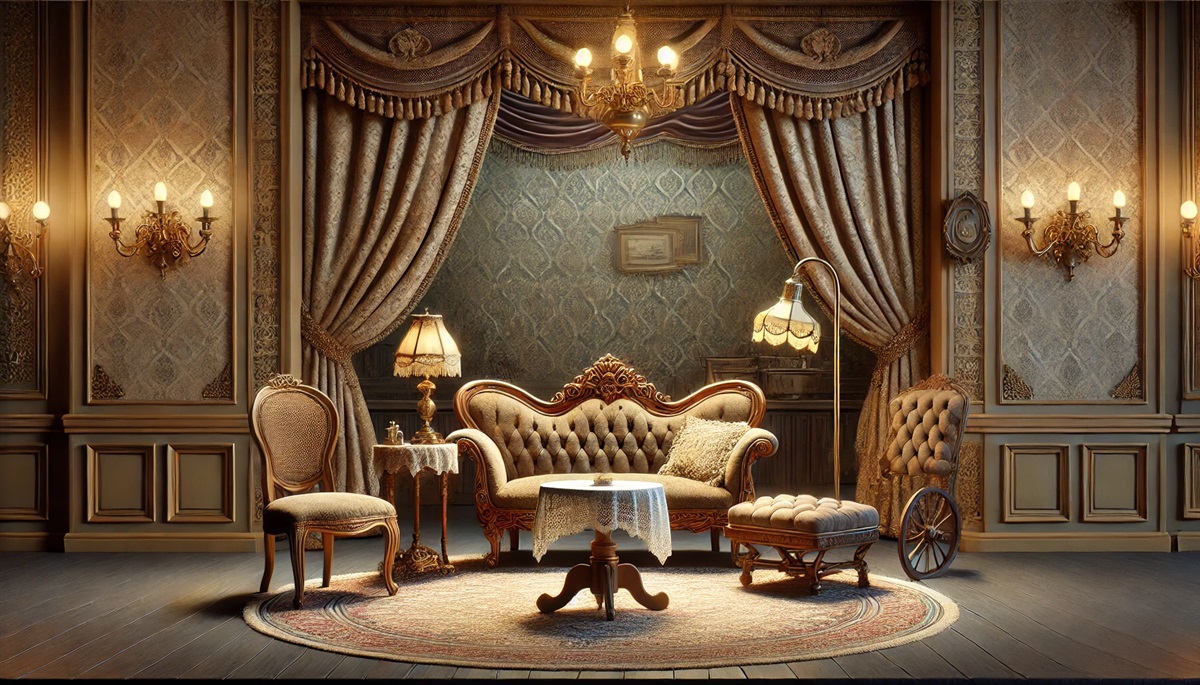 Theater Stage Props-Victorian Parlor