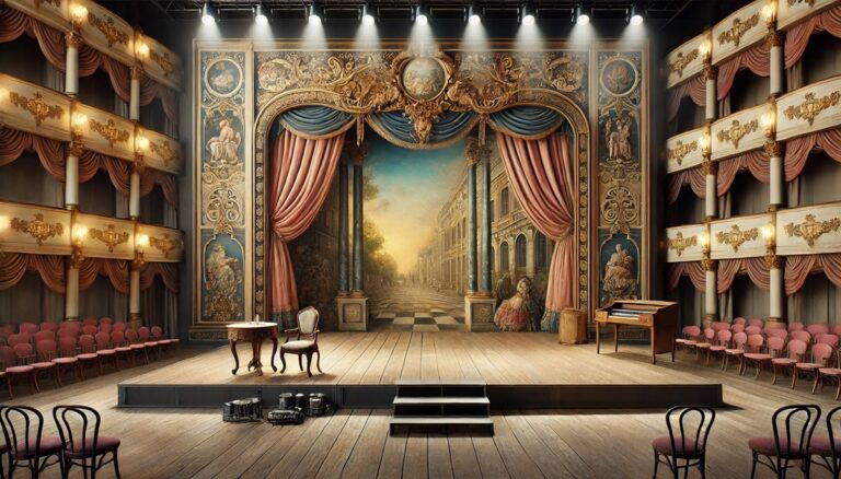 Theatre Stage Props-Vintage Backdrops