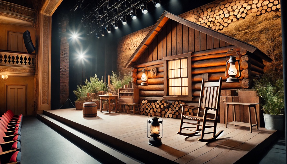 Theatrical Stage Props-Cabin