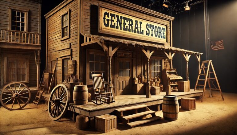 Western Stage Prop-General Store