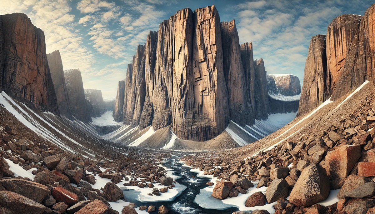 Mount Thor-Canada-Cliffs