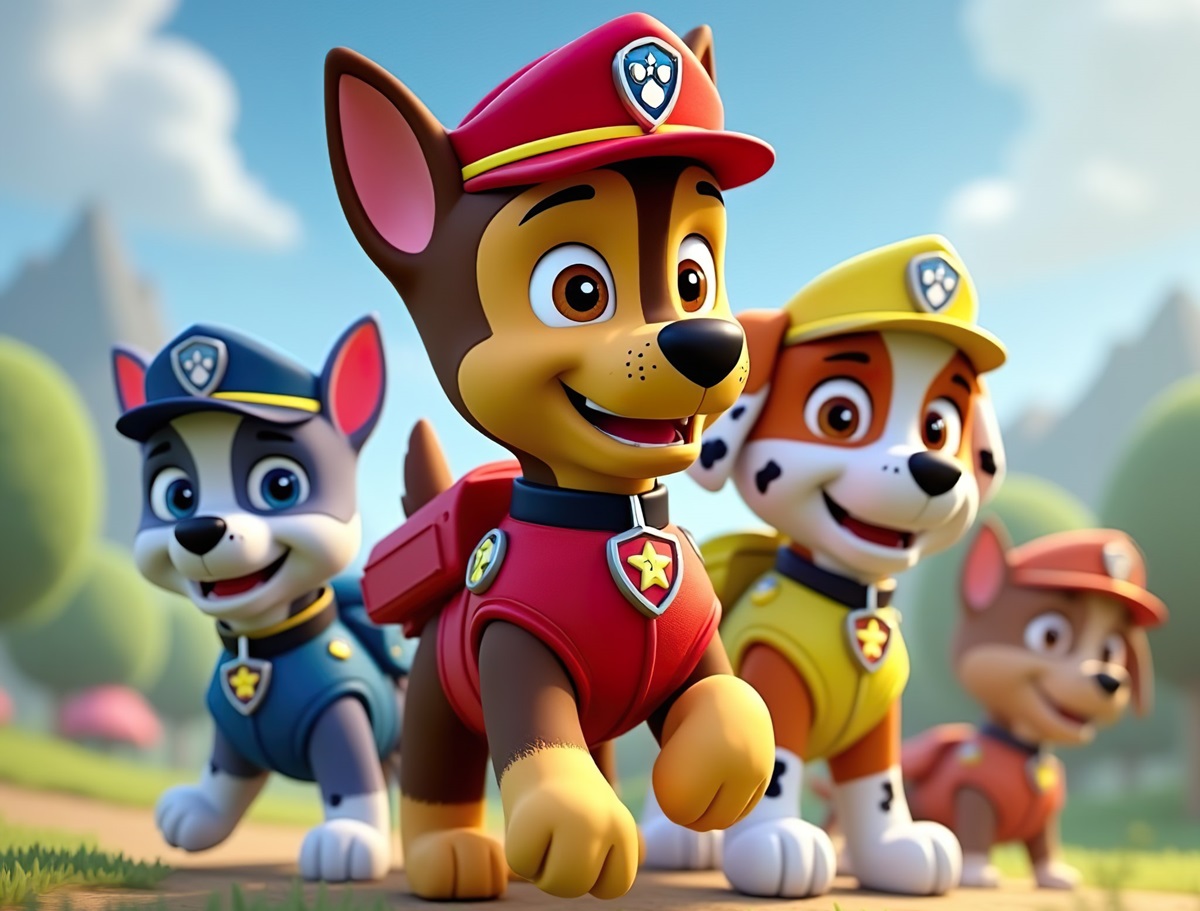 Paw Patrol Characters-Chase