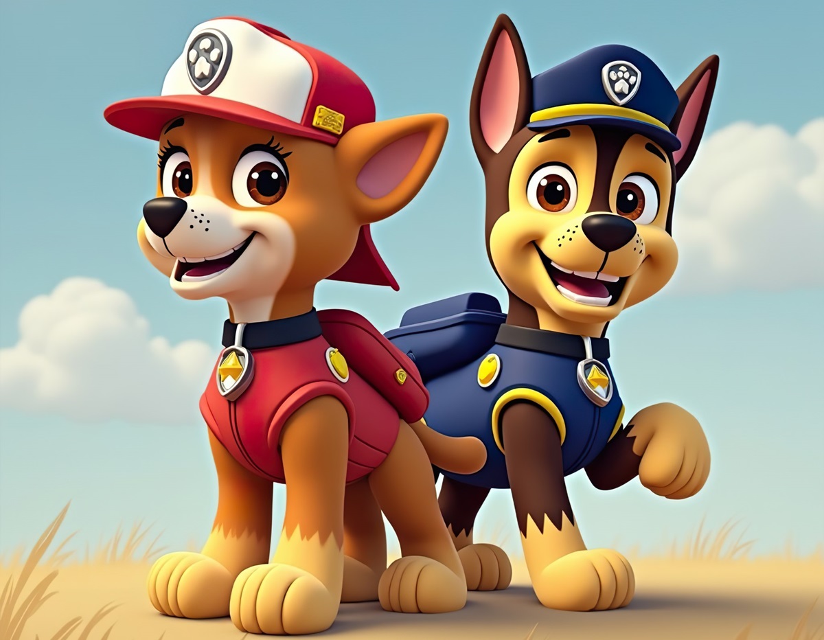 Paw Patrol Characters-Marshall