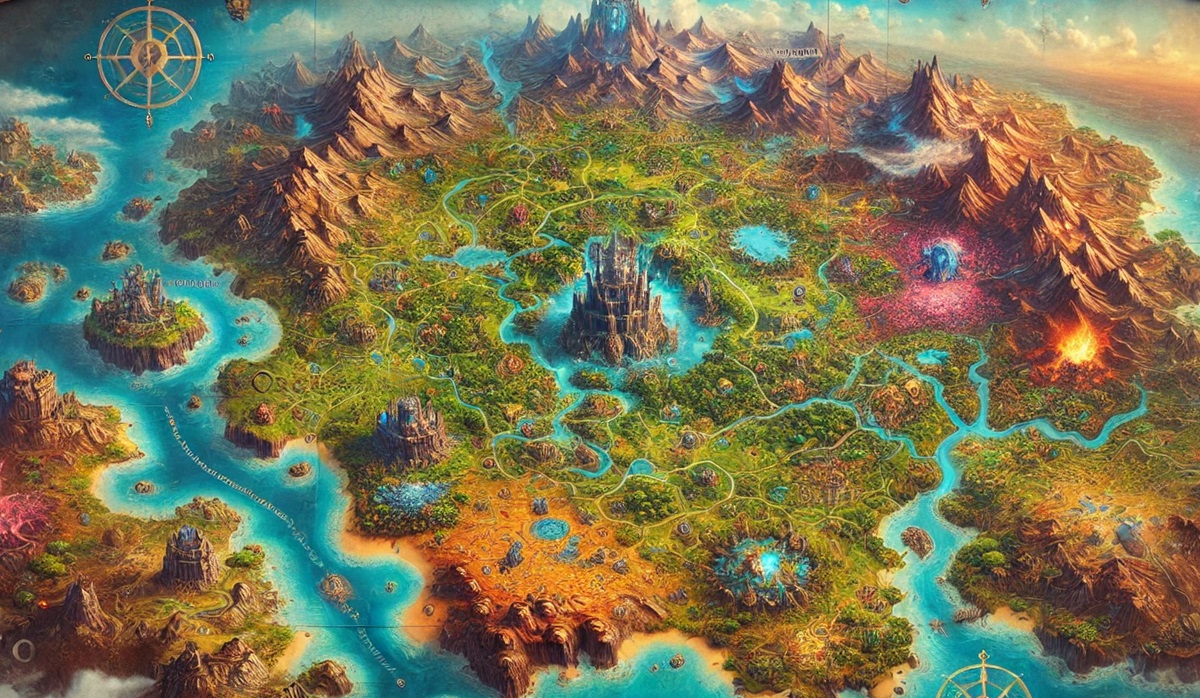 World of Warcraft Map-Kalimdor Map