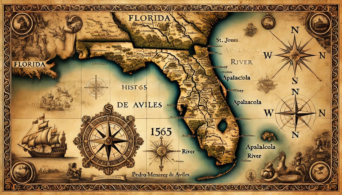 1565 Mendez Map of Florida