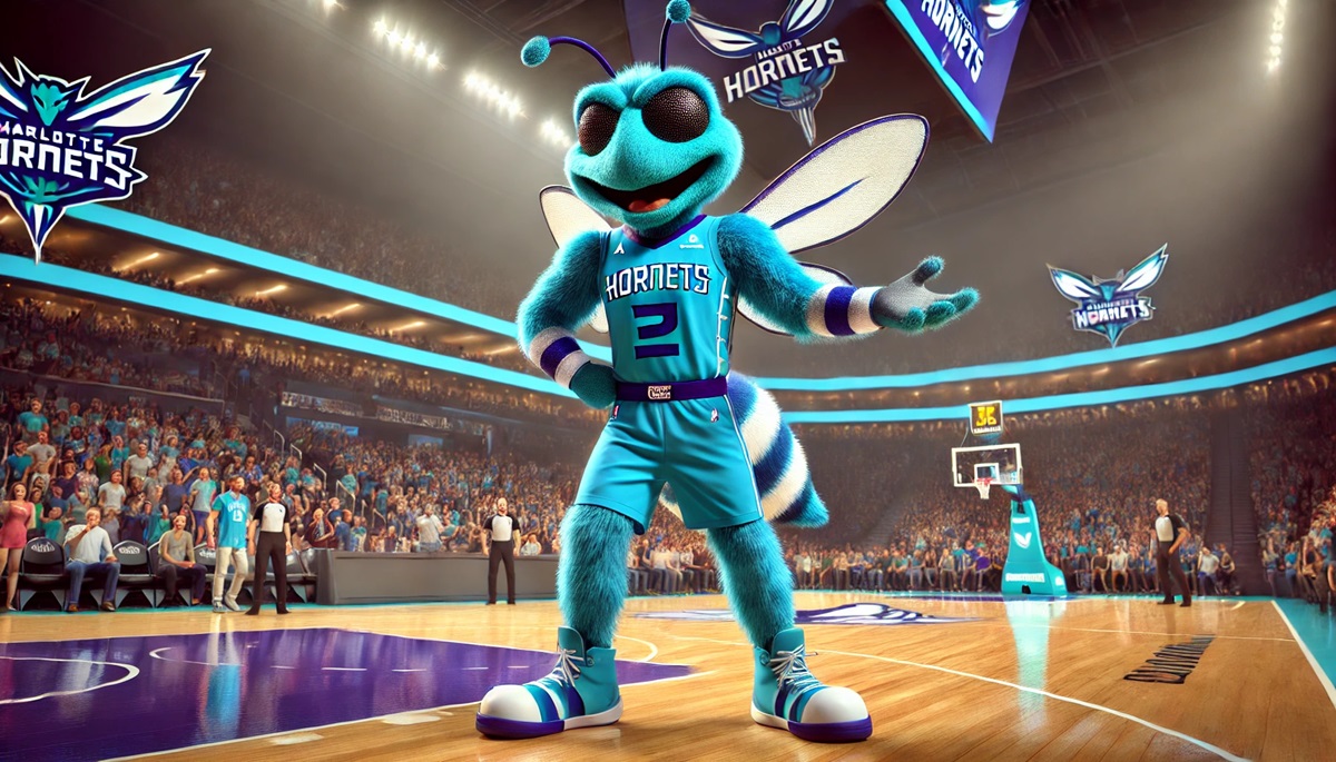 Hugo the Hornet Mascot