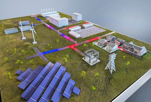 Dell Energy Diorama with programmable LEDs