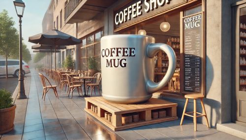 Giant Coffee Mug Prop