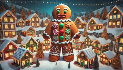 Giant Gingerbread Man Prop 2