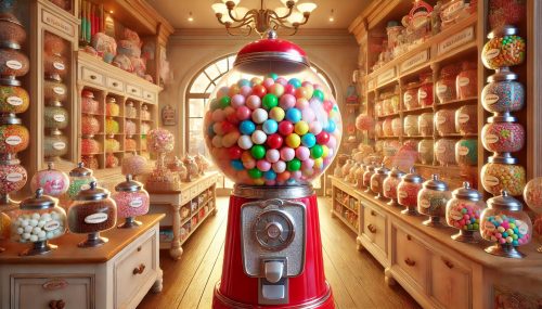 Giant Gumball Machine Prop