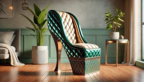 Heel Shoe Chair 2